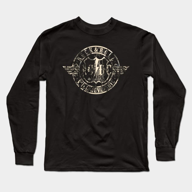 Vintage music acdc Long Sleeve T-Shirt by Homedesign3